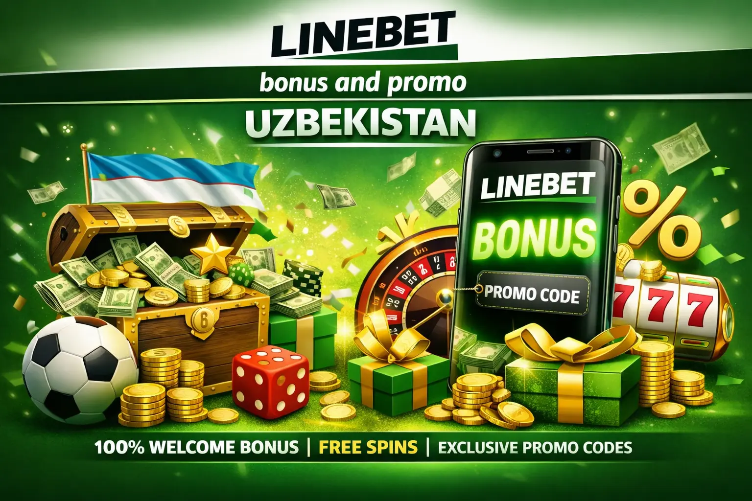 Linebet bonus and promo Uzbekistan 2026
