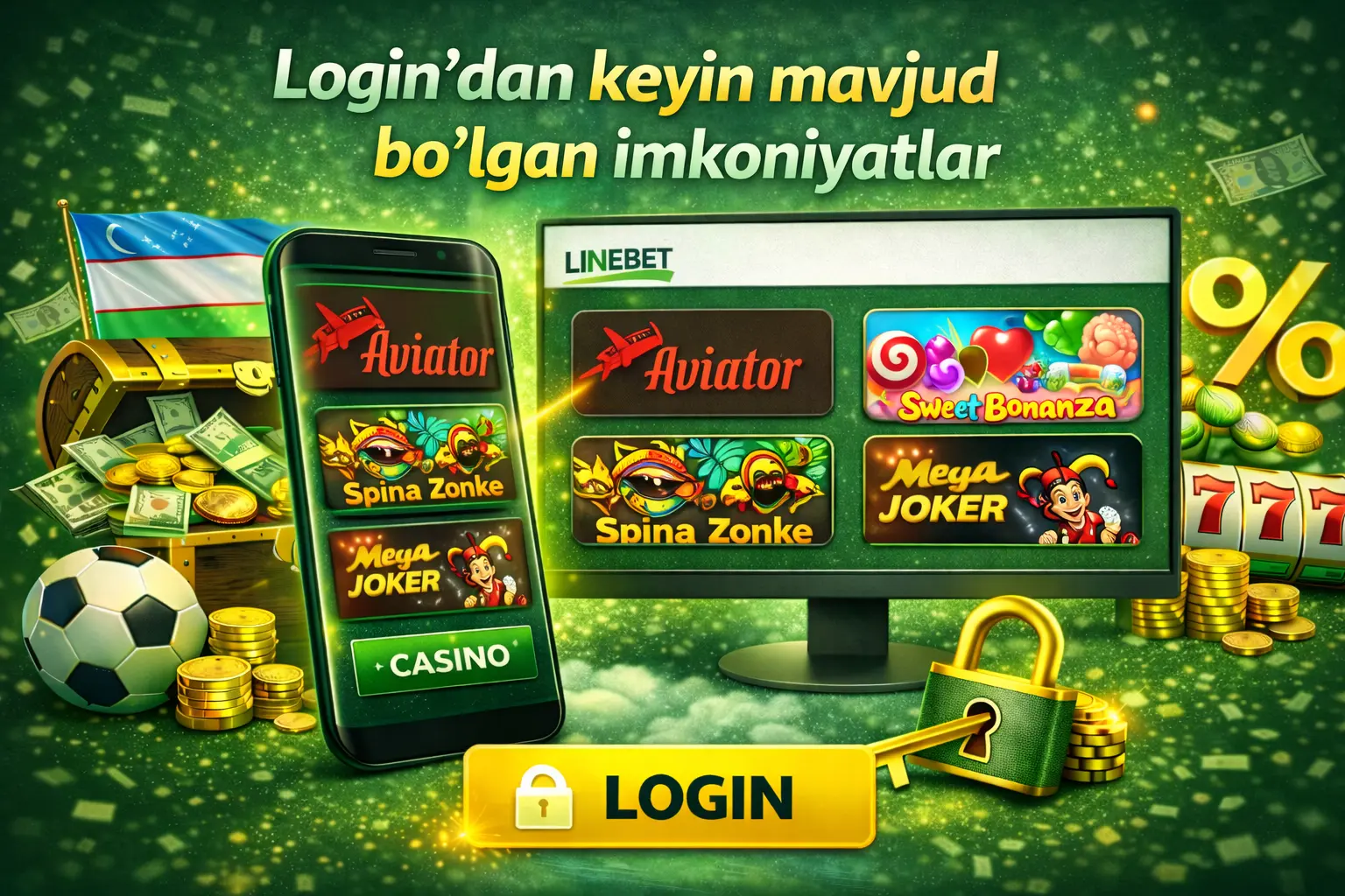 Linebet mobil login